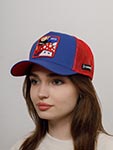 Бейсболка CAPSLAB арт. CL/0/1/CAS2/MUS2 Pop Icons Mario (синий / красный)